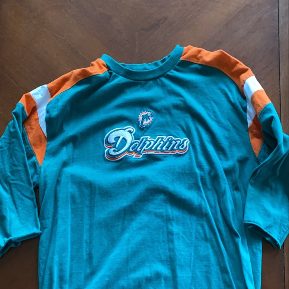 Dolphins 3/4 sleeve T